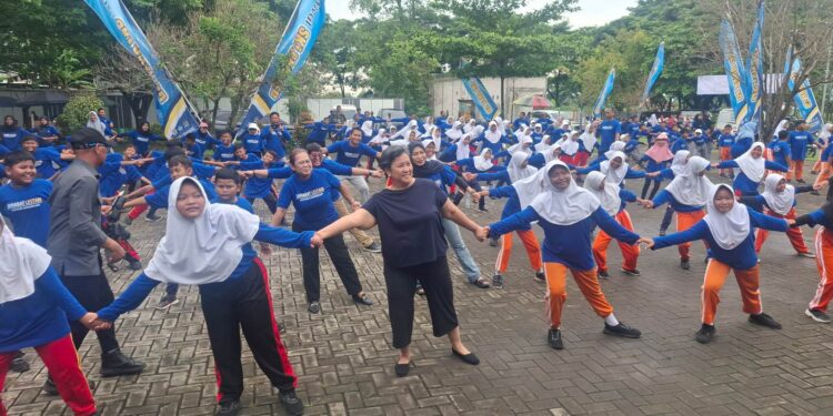 Aksi Lestari Moerdijat di Museum Patiayam, Ajak 300 Anak Sehat Sambil Belajar Sejarah