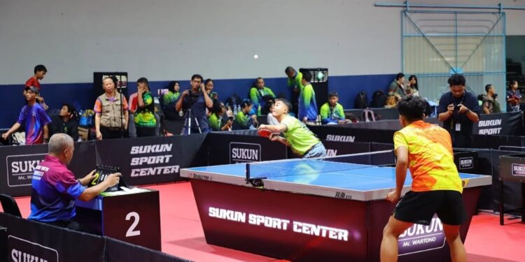 Ratusan Atlet Tenis Meja Belia Perebutkan Juara Sukun Youth Series II di Kudus