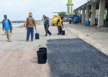 Perbaikan Empat Ruas Jalan Senilai Rp6,83 Miliar di Rembang Rampung