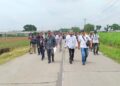 Ratusan Warga Kawal Pemeriksaan Setempat Jalan Sengketa Payang-Tambaharjo