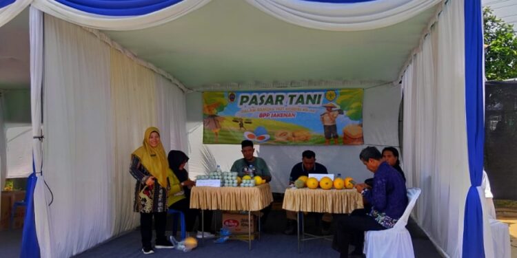 Produk Unggulan Petani Pati Dipamerkan di Pasar Tani