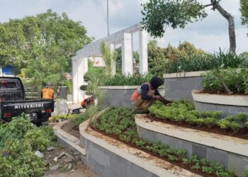 Sempat Dibatalkan, Renovasi Alun-Alun Pati Dilanjutkan Lagi dengan Anggaran Segini