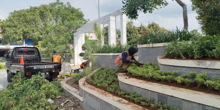 Sempat Dibatalkan, Renovasi Alun-Alun Pati Dilanjutkan Lagi dengan Anggaran Segini