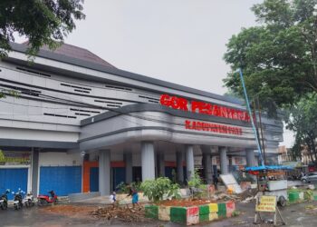 Renovasi GOR Pesantenan Pati Senilai Rp5,6 M Hampir Rampung