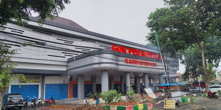 Renovasi GOR Pesantenan Pati Senilai Rp5,6 M Hampir Rampung