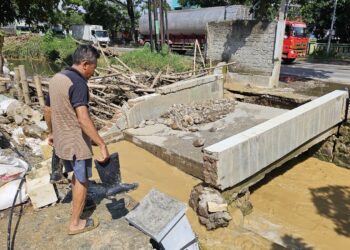 Tanggul di Ketitangwetan Pati Jebol Lagi, Jalur Pantura Sempat Terendam