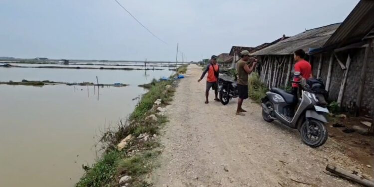 Puluhan Hektare Tambak di Ketitangwetan Pati Terendam Banjir