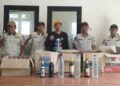 Satpol PP Kudus Amankan Puluhan Botol Miras dan Alat Karaoke
