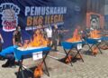 Musnahkan Rokok Bodong Senilai Rp14 Miliar, Bea Cukai: Wujud Komitmen