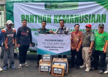 Bupati Jepara Lepas Bantuan Senilai Ratusan Juta untuk Korban Bencana Sumbar