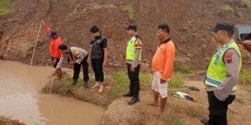2 Bocah Tewas saat Mandi di Kubangan Galian C di Klumpit Kudus