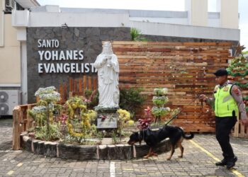 Polres Kudus Sterilisasi Gereja Jelang Natal, 500 Personel Gabungan Disiagakan