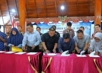 Grobogan Teken Kontrak Dini 33 Paket Pengadaan Percepat Pembangunan 2026