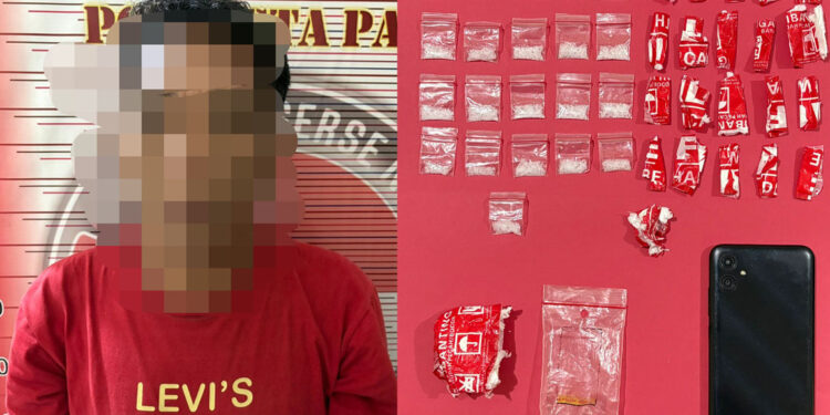 Edarkan Sabu 11,72 Gram, Warga Tayu Pati Ditangkap Polisi di Pinggir Jalan