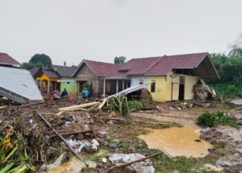 Belasan Rumah di Bulumanis Kidul Pati Rusak Parah Diterjang Banjir Bandang