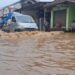 Sungai Piji Meluap, Jalan Alternatif Kudus-Pati Terendam Banjir hingga 50 Cm