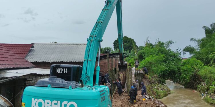 Pembangunan Tanggul Darurat di Bulumanis Kidul Pati Ditarget Selesai Hari Ini
