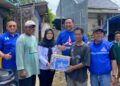 Partai Demokrat memberi bantuan korban banjir di Juwana Pati