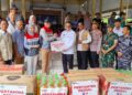 Pertamina Salurkan Bantuan Logistik untuk Korban Banjir Juwana Pati