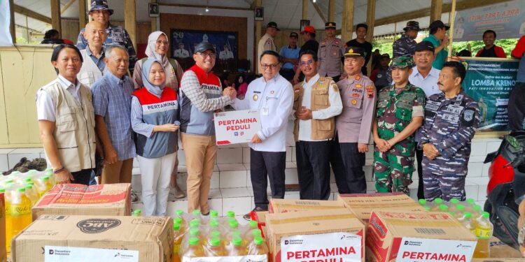 Pertamina Salurkan Bantuan Logistik untuk Korban Banjir Juwana Pati