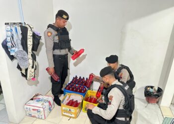 Polres Kudus Sapu Bersih Peredaran Miras