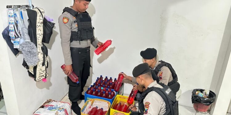 Polres Kudus Sapu Bersih Peredaran Miras