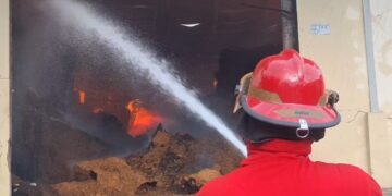 Gudang Tembakau di Kudus Ludes Terbakar, Kerugian Capai Miliaran Rupiah