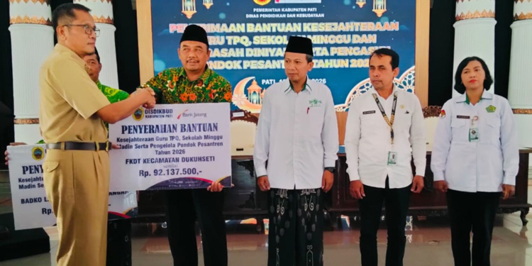 Pemkab Pati Gelontorkan Rp11 M untuk Insentif 12.459 Guru TPQ hingga Madin