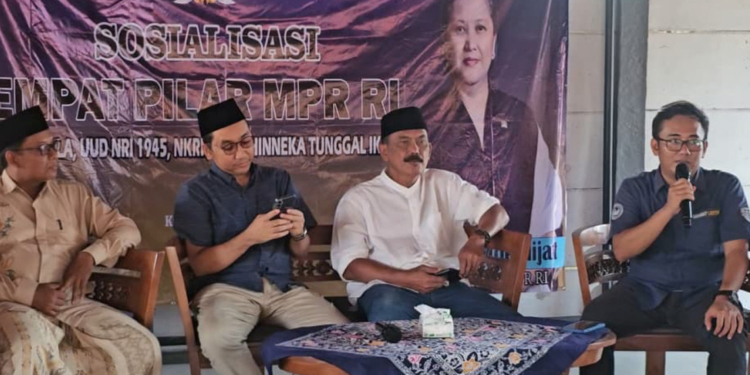 Puluhan Mahasiswa Kudus Isi Ramadan dengan Ngaji 4 Pilar Kebangsaan