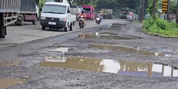 Jelang Arus Mudik, Jalan Pantura Pati-Rembang Masih Dihantui Banjir