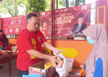 Kelenteng Hok Tik Bio Pati Gelar Pasar Murah, Bantu Warga Siapkan Lebaran