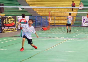 Sejarah! GOR Pesantenan Pati Perdana Gelar Turnamen Bulu Tangkis Se-Jateng