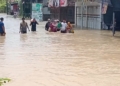 Sungai Tuntang Meluap, Jalur Karangtengah-Demak Lumpuh Total Terendam Banjir