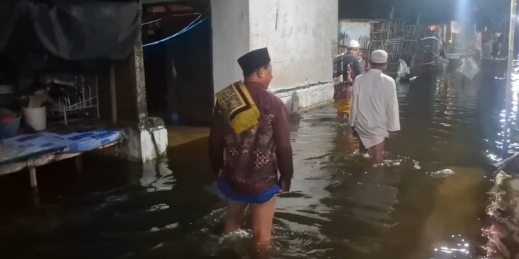 Dampak Jebolnya Tanggul Sungai Tuntang Meluas, 2 Kecamatan di Demak Terendam Banjir