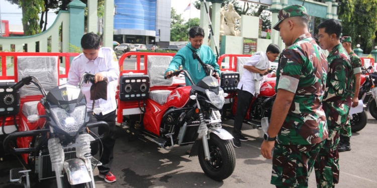 64 KDMP di Pati Dapat Fasilitas Motor Roda Tiga