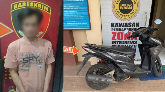 Modus Loker, Pria Asal Kudus Gondol Motor dan HP Warga Jepara di Pati