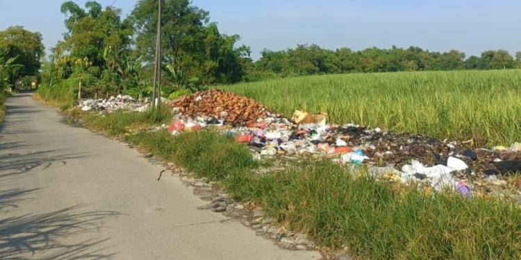 Sampah di Gondoharum Kudus Menggunung, Kades Sebut Terkendala Dana