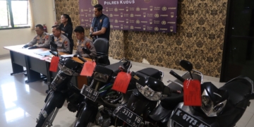 Polres Kudus Ciduk Pelaku Curanmor Berjuluk Si ‘Jambul’