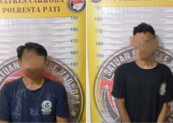 2 Warga Rembang Tertangkap Basah saat Transaksi Sabu di Sugiharjo Pati