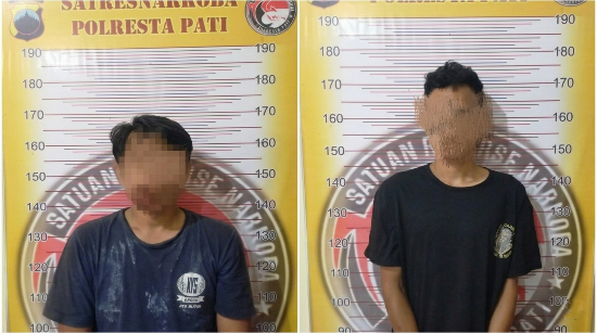 2 Warga Rembang Tertangkap Basah saat Transaksi Sabu di Sugiharjo Pati