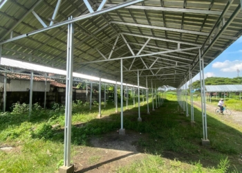 Proyek Los Relokasi Pasar Rembang Senilai Rp500 Juta Mangkrak