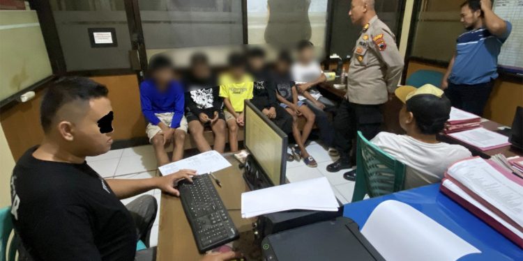 Bikin Resah Masyarakat, Polisi Amankan Enam Remaja di Mejobo Kudus