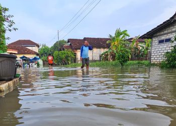 Banjir di Ketitangwetan Pati Makin Tinggi, 400 Rumah Terendam