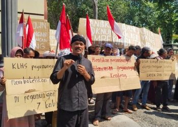 Demo Hari Antitambang, Warga Tuntut Semua Tambang di Kendeng Pati Ditutup