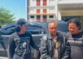 Tiba di Mapolresta Pati, Tersangka Asyhari Tertunduk Lesu dengan Tangan Terikat