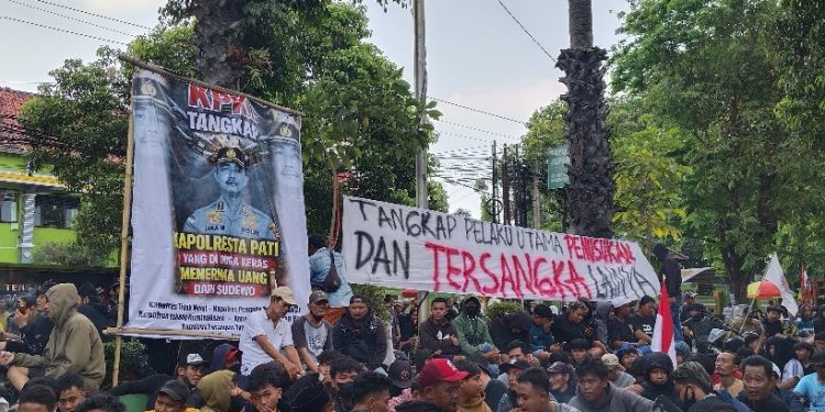 Inilah Sederet Kasus yang Bikin Ratusan Massa AMPB Geruduk Polresta Pati