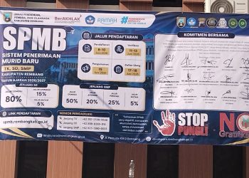 SPMB Rembang 2026: Sekolah Wajib Umumkan Kuota dan Bebas Pungli