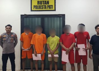 Rencana Tawuran Bocor, Gangster di ‘Pati Kocar-kacir Digerebek Polisi!