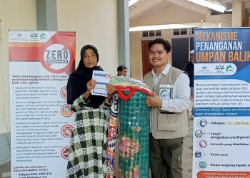Bantu Korban Banjir Rob di Tayu Pati, YEU Pasok Puluhan Kasur