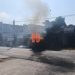 Diduga Korsleting Listrik, Mobil Carry di Winong Pati Hangus Terbakar